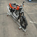 Condor Motorcycle Garage Dolly with small motorcycle loaded