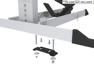 orientation of the trailer adapter for Condor wheel chock